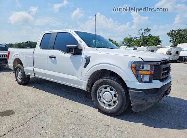 1FTEX1CB9NKE64484 2022 FORD F150 White Передня права чверть