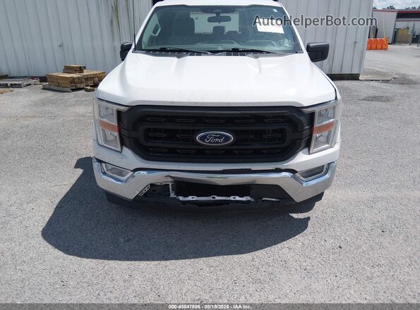 1FTEX1CB9NKF15062 2022 FORD F150 White Դիմացի տեսք
