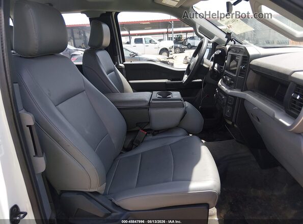 1FTEX1CB9NKF15062 2022 FORD F150 White Սալոնի դիմացի տեսք