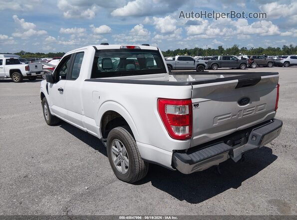 1FTEX1CB9NKF15062 2022 FORD F150 White Հետևի ձախ