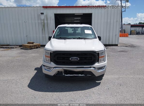 1FTEX1CB9NKF15062 2022 FORD F150 White Սարքավորումների վահանակի տեսք