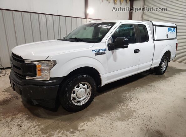 1FTEX1CBXJKF06333 2018 FORD F150 White VIN կոդի պիտակի տեսք