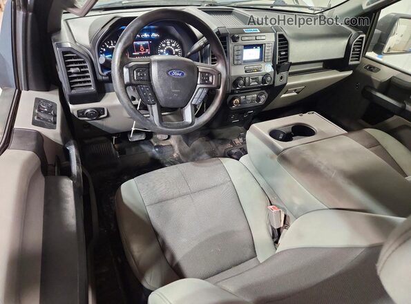 1FTEX1CBXJKF06333 2018 FORD F150 White Առջևի վահանակի տեսք