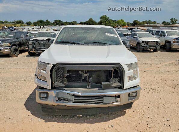 1FTEX1CF1HKE55690 2017 FORD F150 White Widok z przodu