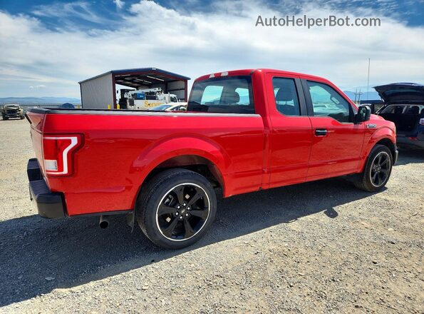 1FTEX1CF3GFB30210 2016 FORD F150 Красный Задняя правая четверть