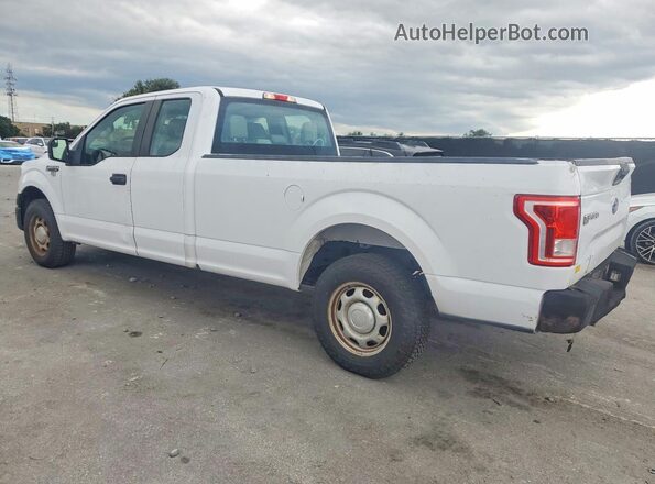 1FTEX1CF4HKC66970 2017 FORD F150 Белый Задняя левая четверть