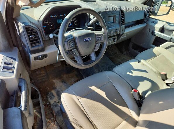 1FTEX1CF6GFC32018 2016 FORD F150 White Вид панелі приладів