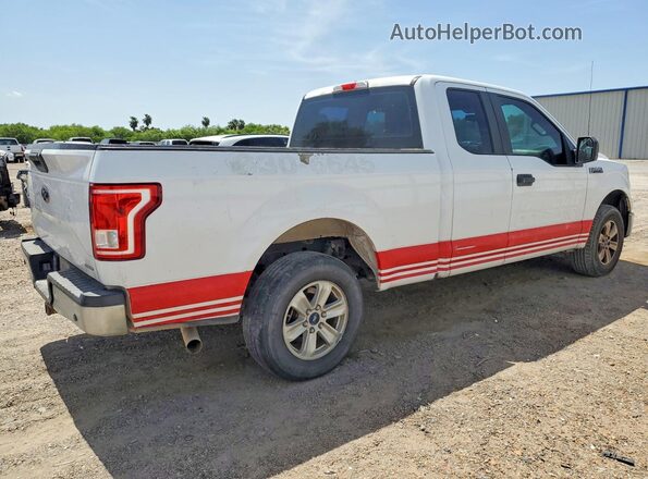1FTEX1CF6GKG04366 2016 FORD F150 White Задня права чверть