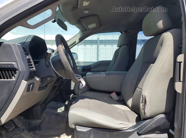 1FTEX1CF6GKG04366 2016 FORD F150 White Вид салону спереду