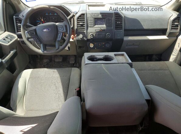 1FTEX1CF6GKG04366 2016 FORD F150 White Вид панелі приладів