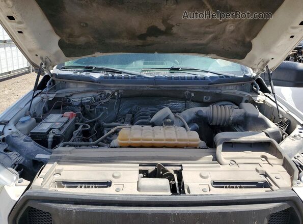 1FTEX1CF6GKG04366 2016 FORD F150 White Вид задньої частини салону