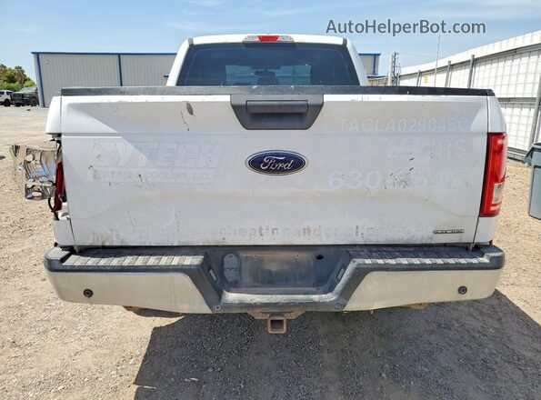 1FTEX1CF6GKG04366 2016 FORD F150 White Вид ззаду