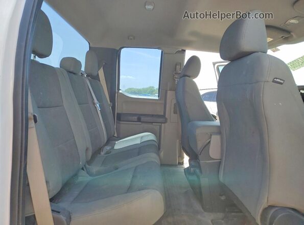 1FTEX1CF6GKG04366 2016 FORD F150 White Вид задніх сидінь