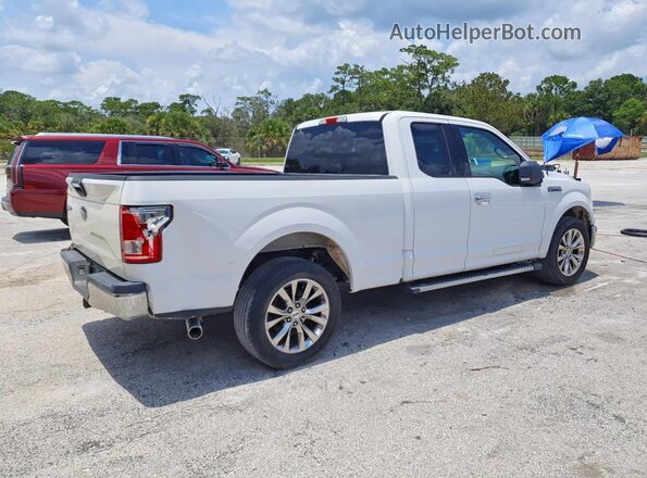 1FTEX1CF6HFB30574 2017 FORD F150 Белый Задняя правая четверть