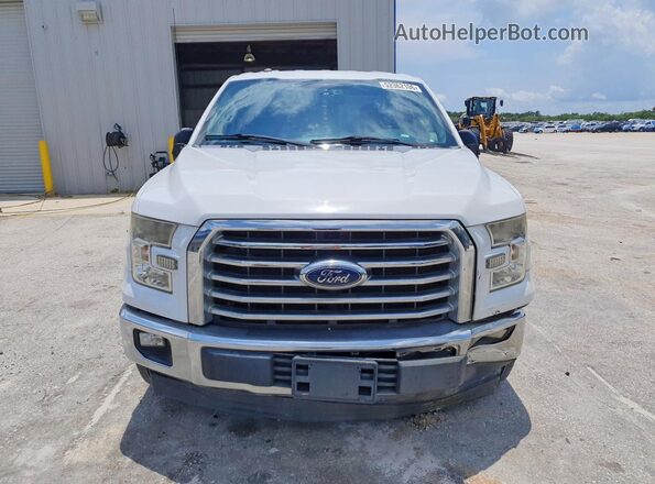 1FTEX1CF6HFB30574 2017 FORD F150 Белый Вид спереди