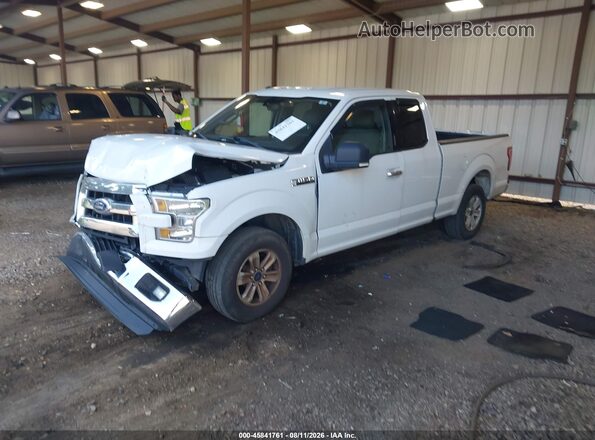 1FTEX1CF7GFC89571 2016 FORD F150 White Передня ліва чверть