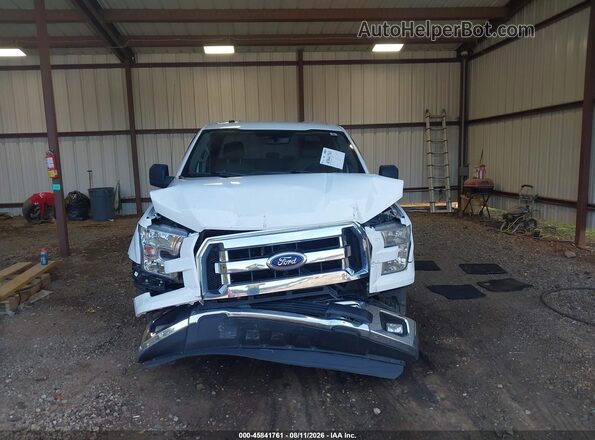 1FTEX1CF7GFC89571 2016 FORD F150 White Вид задньої частини салону