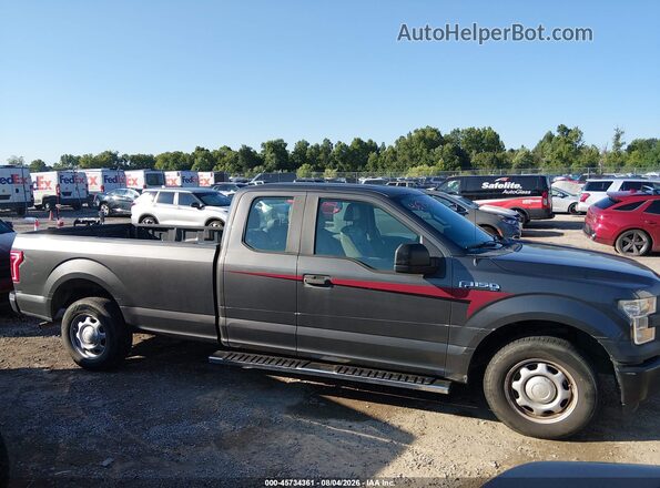 1FTEX1CF9GKD66819 2016 FORD F150 Gray 