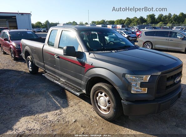 1FTEX1CF9GKD66819 2016 FORD F150 Gray 