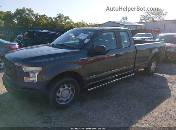 1FTEX1CF9GKD66819 2016 FORD F150 Gray 