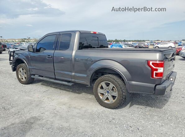 1FTEX1CG4JFB02416 2018 FORD F150 Gray Передня права чверть
