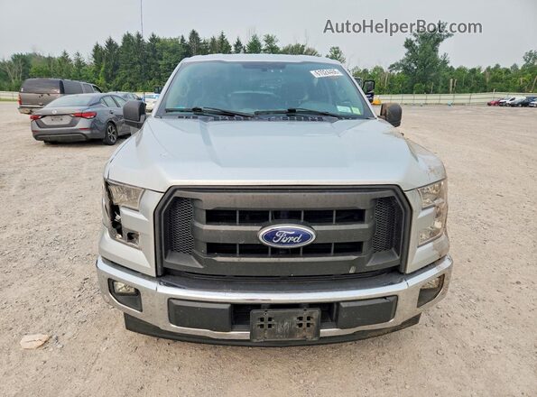1FTEX1CP0HFC84366 2017 FORD F150 Gray Դիմացի տեսք