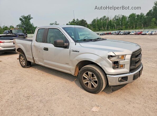 1FTEX1CP0HFC84366 2017 FORD F150 Gray Առջևի աջ