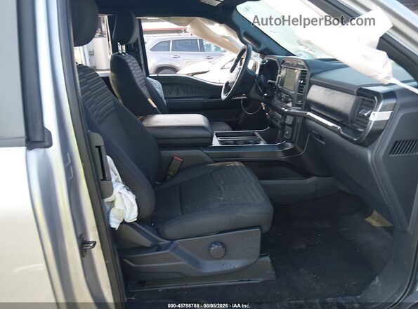 1FTEX1CP0MKD97011 2021 FORD F150 Silver Vista interior delantera