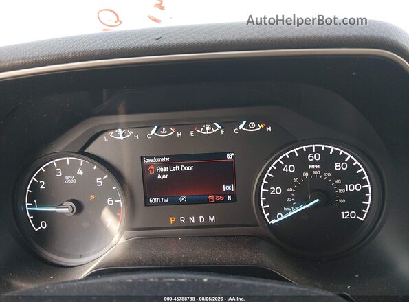 1FTEX1CP0MKD97011 2021 FORD F150 Silver Vista de los asientos traseros