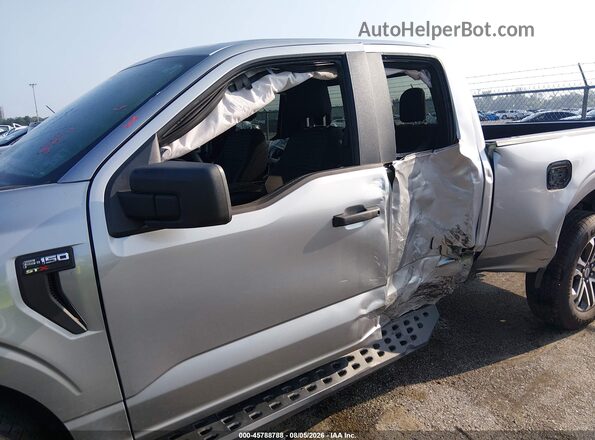1FTEX1CP0MKD97011 2021 FORD F150 Silver Vista frontal
