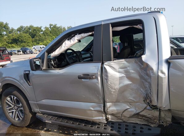 1FTEX1CP0MKD97011 2021 FORD F150 Silver 