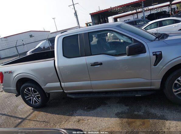 1FTEX1CP0MKD97011 2021 FORD F150 Silver Vista interior trasera