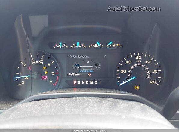 1FTEX1CP1GFD01576 2016 FORD F150 Коричневый Вид задних сидений