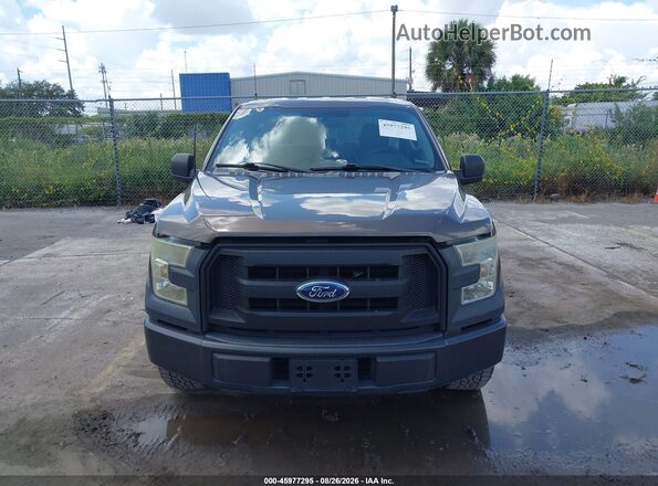1FTEX1CP1GFD01576 2016 FORD F150 Коричневый Вид щитка приборов