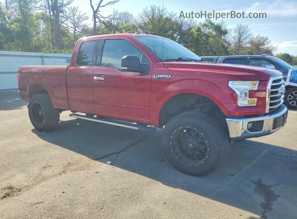 1FTEX1CP1GFD30625 2016 FORD F150 Red Առջևի աջ