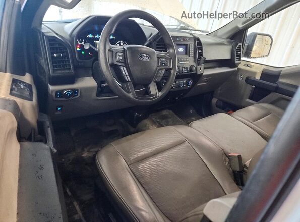1FTEX1CP1LKD83858 2020 FORD F150 White Вид панелі приладів