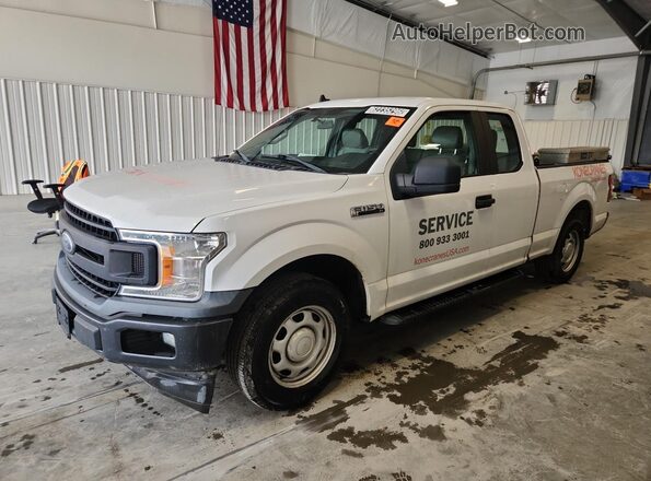 1FTEX1CP1LKD83858 2020 FORD F150 White Панорамний вид салону 360°