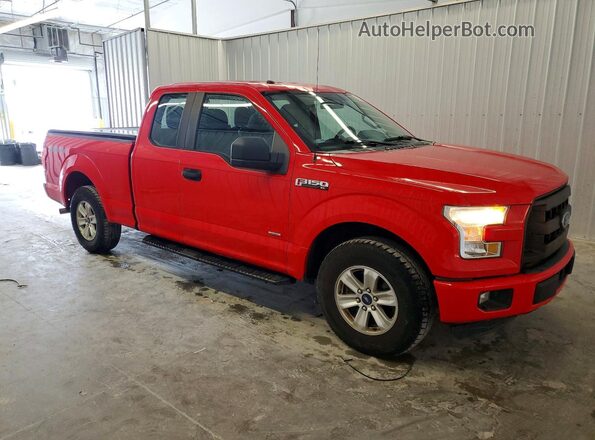 1FTEX1CP2GKE70349 2016 FORD F150 Red Առջևի աջ