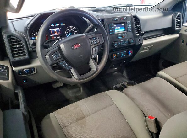 1FTEX1CP2GKE70349 2016 FORD F150 Red Առջևի վահանակի տեսք
