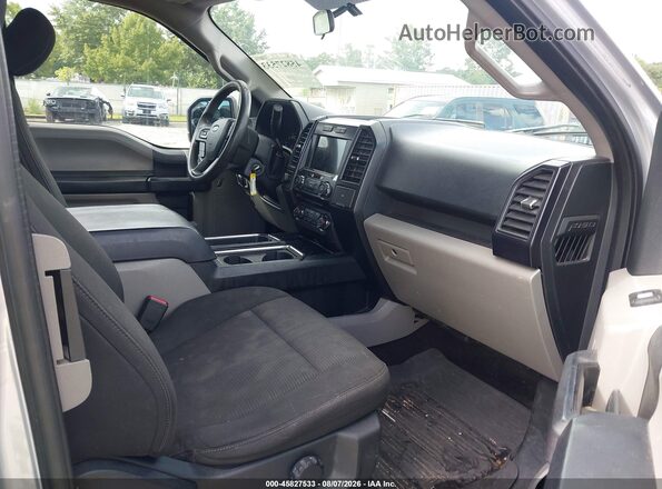 1FTEX1CP2HFB98363 2017 FORD F150 Gray Widok wnętrza z przodu