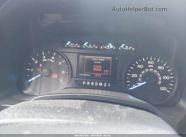 1FTEX1CP2HFB98363 2017 FORD F150 Gray Widok tylnych siedzeń