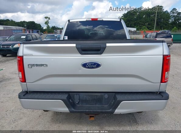 1FTEX1CP2HFB98363 2017 FORD F150 Gray 