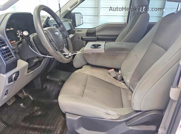 1FTEX1CP2KKC90670 2019 FORD F150 White წინა სალონის ხედი