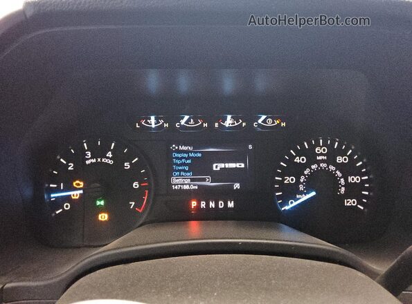 1FTEX1CP2KKC90670 2019 FORD F150 White 