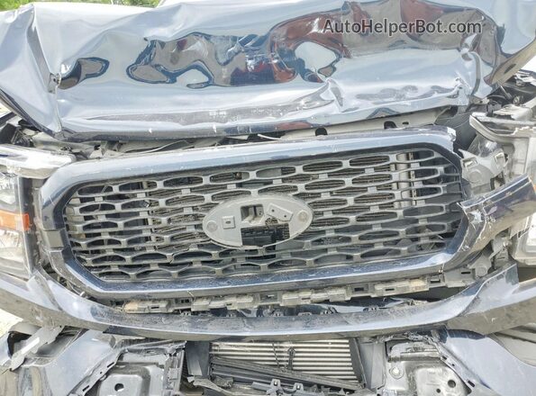 1FTEX1CP2PKD02565 2023 FORD F150 Blue Vista interior trasera