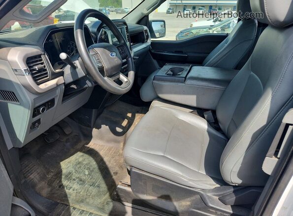 1FTEX1CP2PKD07006 2023 FORD F150 White Vista interior delantera