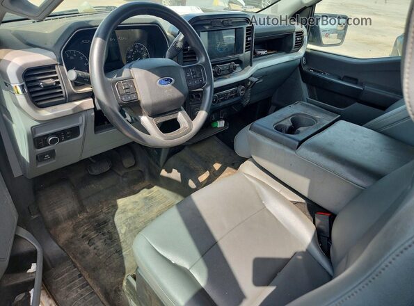 1FTEX1CP2PKD07006 2023 FORD F150 White Vista del salpicadero