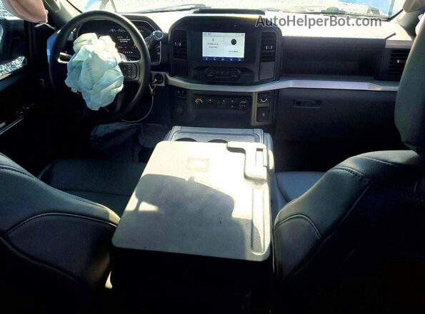 1FTEX1CP2PKE72991 2023 FORD F150 White Vista del salpicadero