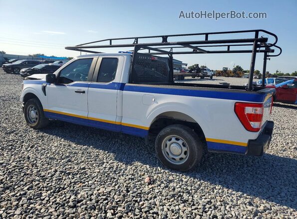 1FTEX1CP2PKE72991 2023 FORD F150 White Trasero izquierdo