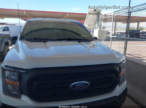 1FTEX1CP2PKG19648 2023 FORD F150 Белый Вид спереди